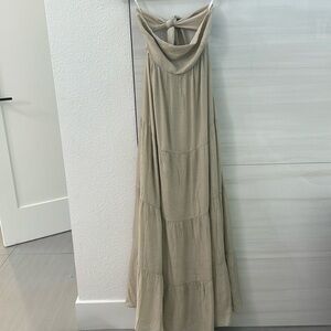 SABO strapless maxi dress